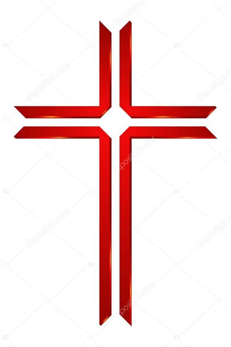 Logo Para La Iglesia Logo Cruzado Símbolo Del Cristianismo — Vector