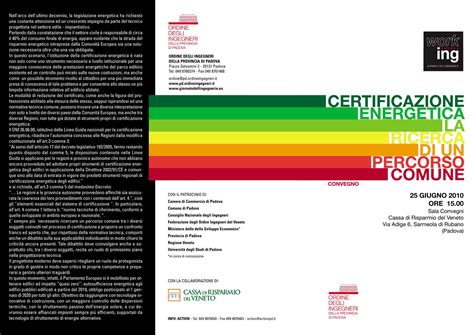 E cambiano anche le regole del green pass sull'immunizzazione. 25.06.2010 CERTIFICAZIONE ENERGETICA LA RICERCA DI UN ...