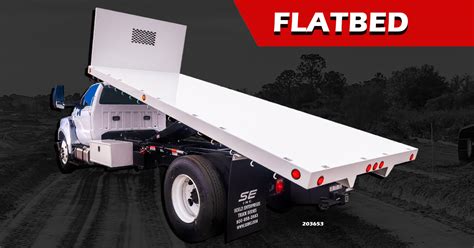 Flatbed Platform Truck Bodies Scelzi Enterprises Inc