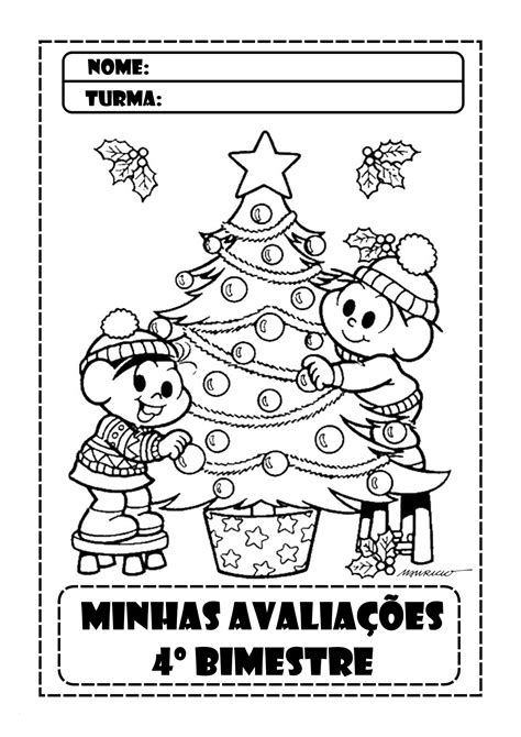 Capa Avaliações 4 Bimestre