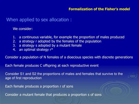Ppt Sex Allocation Theory Powerpoint Presentation Free Download Id5824099