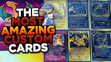 Most Amazing Custom Fake Pokemon Cards Ive Ever Owned Youtube