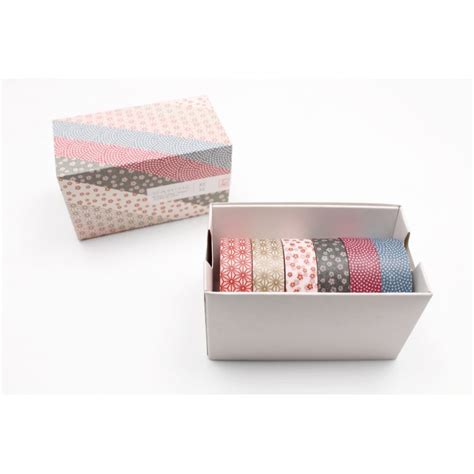 t box motifs japonais coffret cadeau masking tape