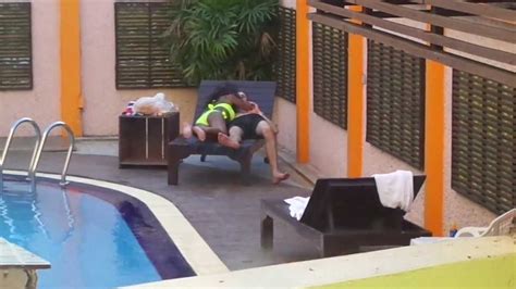 Hot Couple At Pool In Pattaya Beach Hotel Thailand YouTube