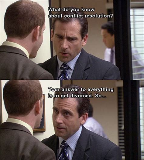 The Office Conflict Resolution The Office Show Office Jokes Office