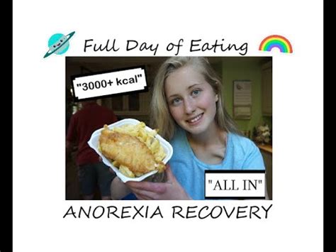 Full Day Of Eating Anorexia Recovery Facing Fears Youtube