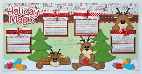 A Christmas Card With Two Reindeers And A Calendar On The Front