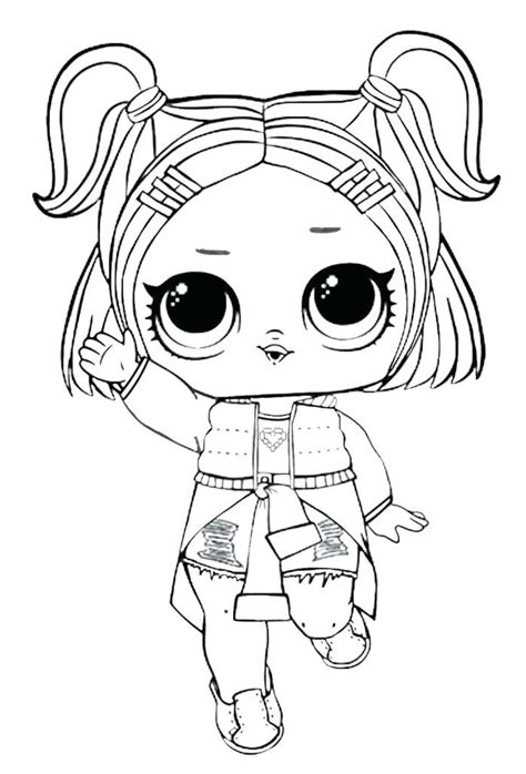 Lol Doll Coloring Pages Dawn Coloring Pages