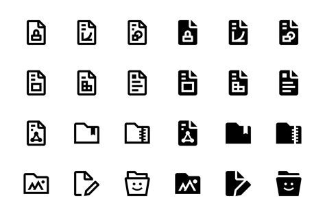 46 Files And Folders Icons Custom Designed Icons Creative Market
