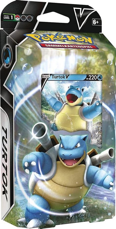 Pokemon booster boxes, packs, decks, single cards, tins, and much more are always in stock at dave and adam's. POKÉMON Sammelkarte »Pokémon - V‑Kampfdeck - Turtok‑V ...