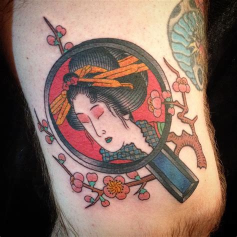 Colorful Japanese Geisha Tattoos Meanings And Designs