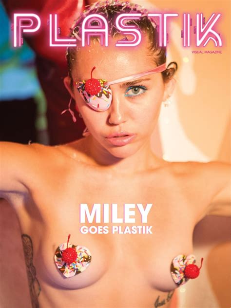Miley Cyrus Plastik Magazine Photos Nudecelebrities Club Nude