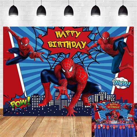 Spiderman Background For Birthday Spiderman Birthday Invitations