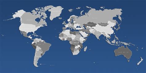 3d World Map And Usa Map 3d Model Max Obj Fbx