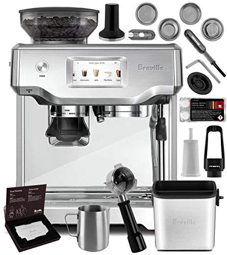 Best espresso machine descaler breville barista touch. Breville BES880BSS Barista Touch Espresso Machine Brushed ...