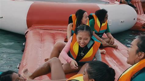 Hot Sale Summer Water Park Games Floating Slide Inflatable Tower Slide