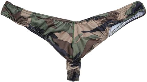 Buy Comlifemens Low Rise Camoue Bulge Pouch Undies G String Thongs