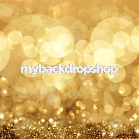 7ft X 7ft Gold Glitter Photography Backdrop For Photos Etsy