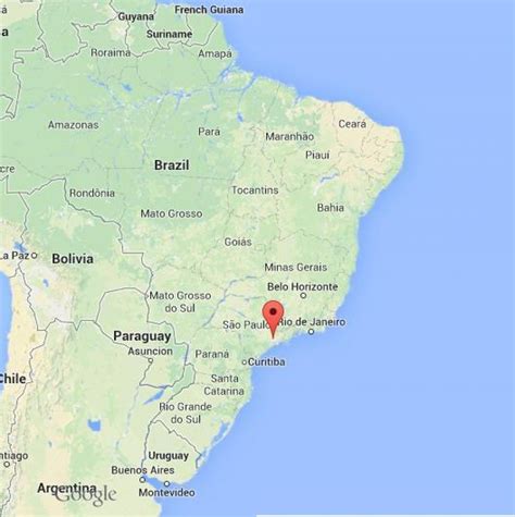 San Paulo Mapa De Brasil S O Paulo Mapa De Brasil Brasil
