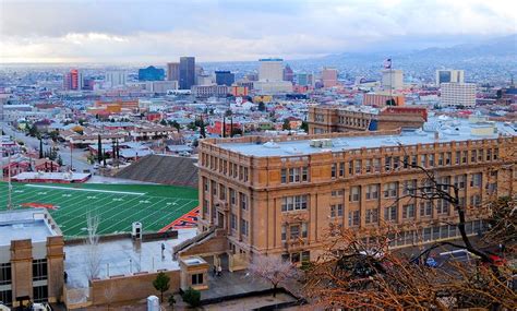 El Paso Texas Paris Skyline Skyline Landmarks