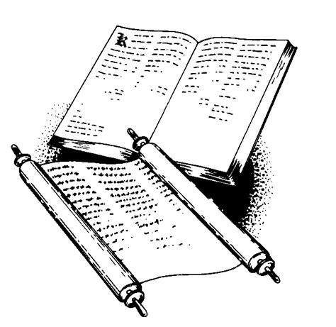 Bible Scroll Cliparts Depicting The Word Of God