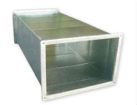 Metal Joints Electric Factory Fabricated Rectangular Duct For