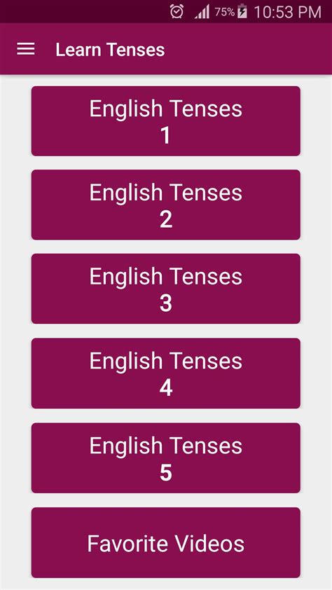 ดาวน์โหลด Learn English Tenses In Urdu Apk สำหรับ Android
