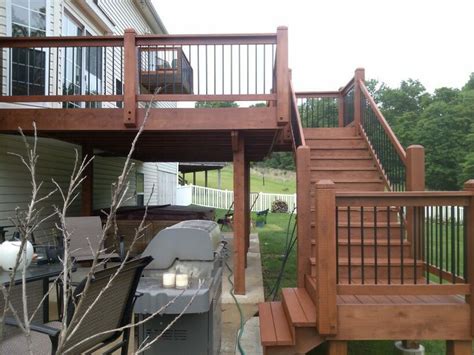 Your neighborhood store for paints, stains, supplies and color. Cedar Deck-AFTER Stained using Sherwin Williams Deckscapes ...