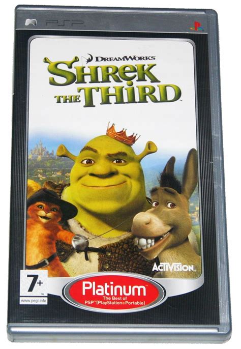 Shrek The Third Gra Na Konsole Sony Psp Stan Używany 2999 Zł