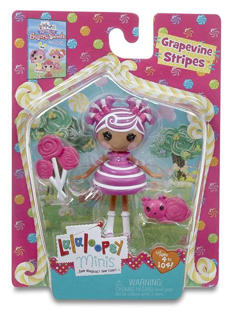 Mini Lalaloopsy Sugary Sweet Doll Grapevine Stripes Uk Toys