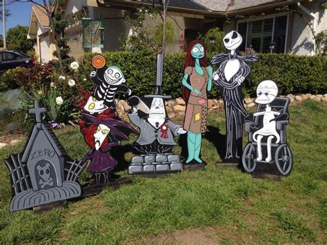 Nightmare Before Christmas Outdoor Decorations The Cake Boutique