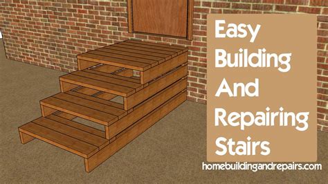 How To Build This Three Step Stairway With Small Deck Assembly