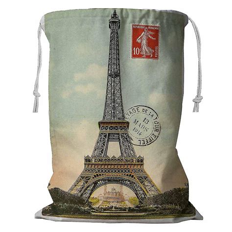 Eiffel Tower La Tour Eiffel In Paris France Storage Basket Laundry