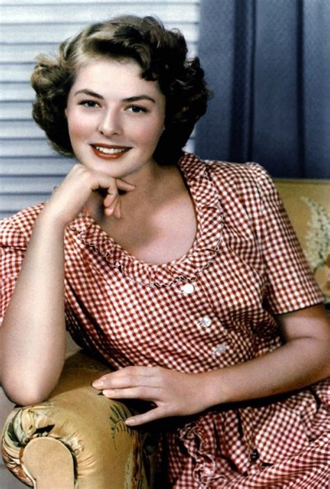 Her mother, friedel adler bergman, a hamburg, germany native, died when ingrid was just three years old. INGRID BERGMAN SWEDISH FILM ACTRESS PHOTOGRAP.. (353417651 ...