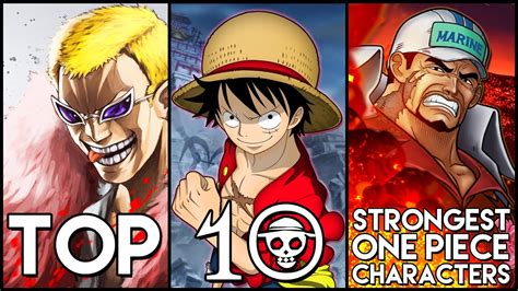 Top 10 Strongest One Piece Characters Ranked Wallpaperist