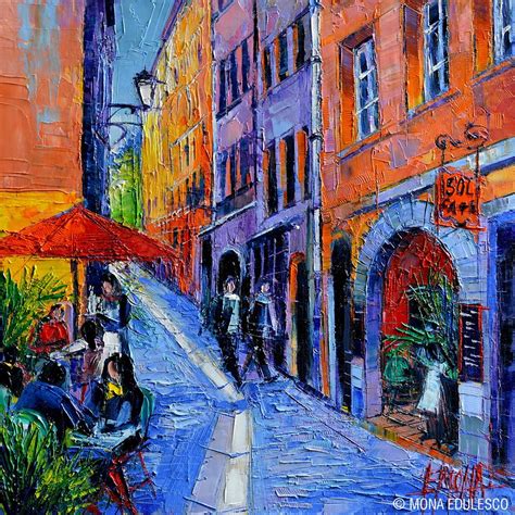 Palette Knife Painting By Mona Edulesco Arts Artists