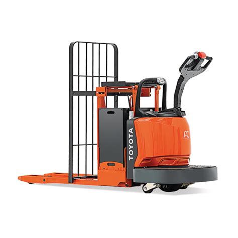 End Controlled Rider Pallet Jack Toyota Material Handling Systems