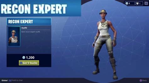 Rare Recon Expert Outfit Character Skin For Fortnite Battle Royale
