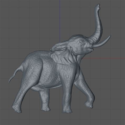 Mammal 3d Model Of An Elephant Cgtrader