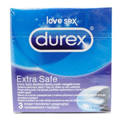Durex Extra Safe Condom 3s Hol