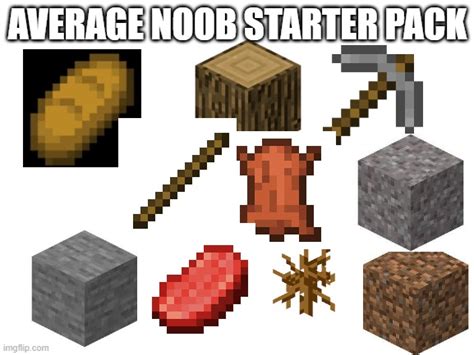 For Anyone Whos New To Minecraft Heres A Starterpack To Start Off