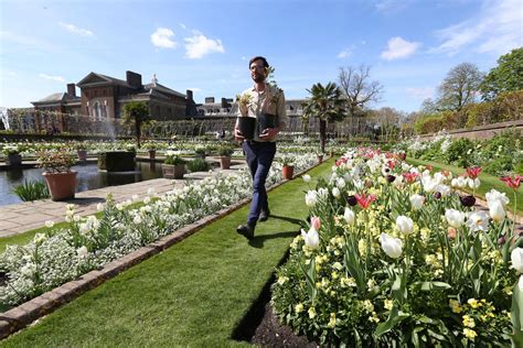 Princess Diana Memorial Garden Opened At Kensington Palace To Mark 20th