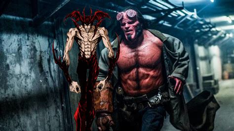 Ilustración Hace Un Espectacular Crossover De Devilman Y Hellboy