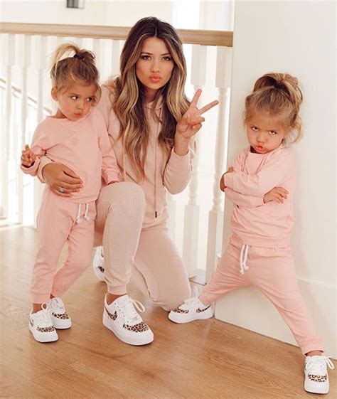 Instagram Mom Daughter Outfits Twin Baby Girls Cute Baby Twins