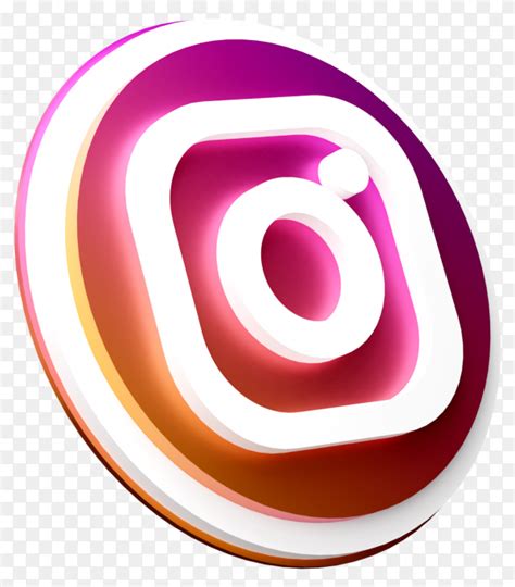 3D Instagram Icon Design On Transparent Background PNG Similar PNG