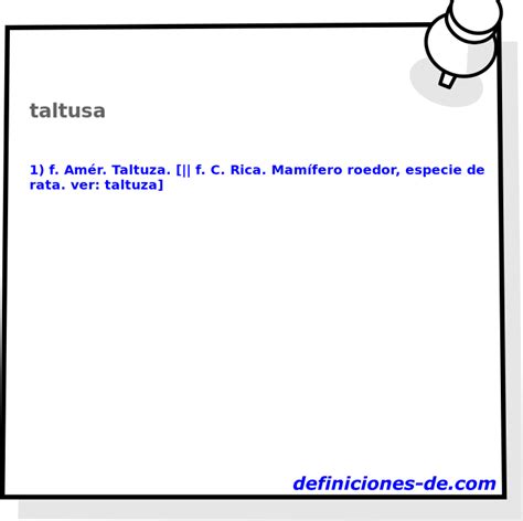 Significado De Taltusa