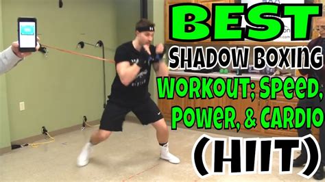 Best Shadow Boxing Workout Speed Power And Cardio Hiit Youtube