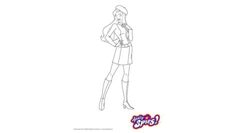 Coloriage Sam Lintello Coloriage Totally Spies Coloriages Dessins