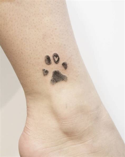 Huella Perro Small Dog Tattoos Cat Paw Tattoos Memorial Tattoos Small