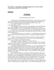 A kitchenette was a tiny apartment that was created by dividing up already existing apartments. U5A6docx.pdf - Summary The short story \u201cOn The Bridge ...